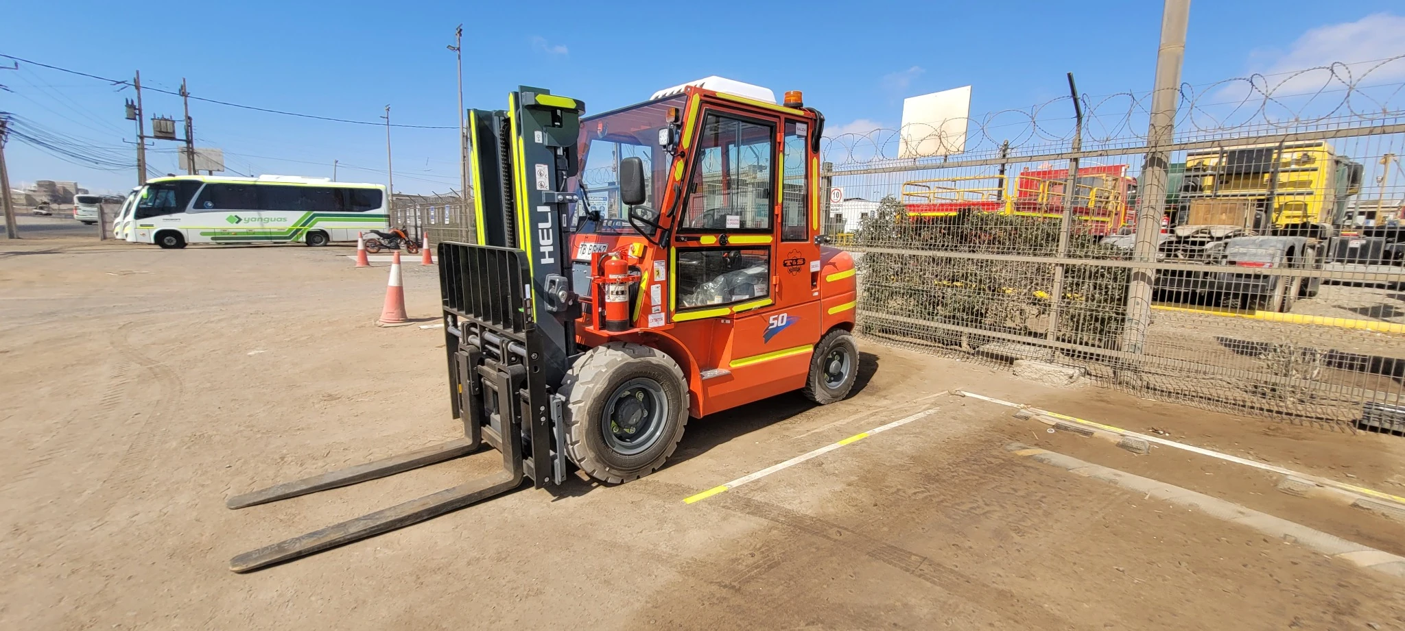 grúa horquilla en arriendo en Antofagasta
